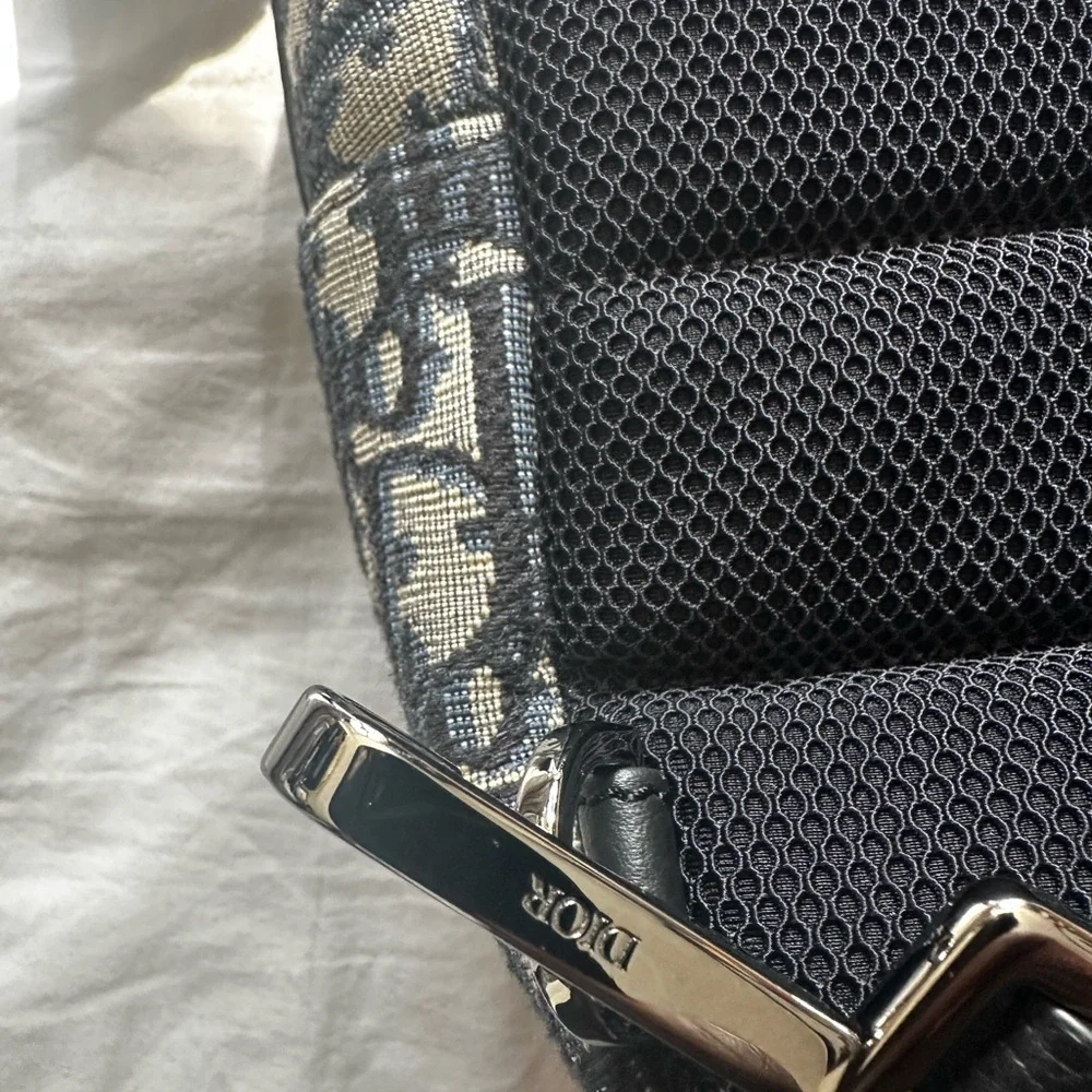 Dior Black and Cream Men's Backpack - Picture 13 of 16